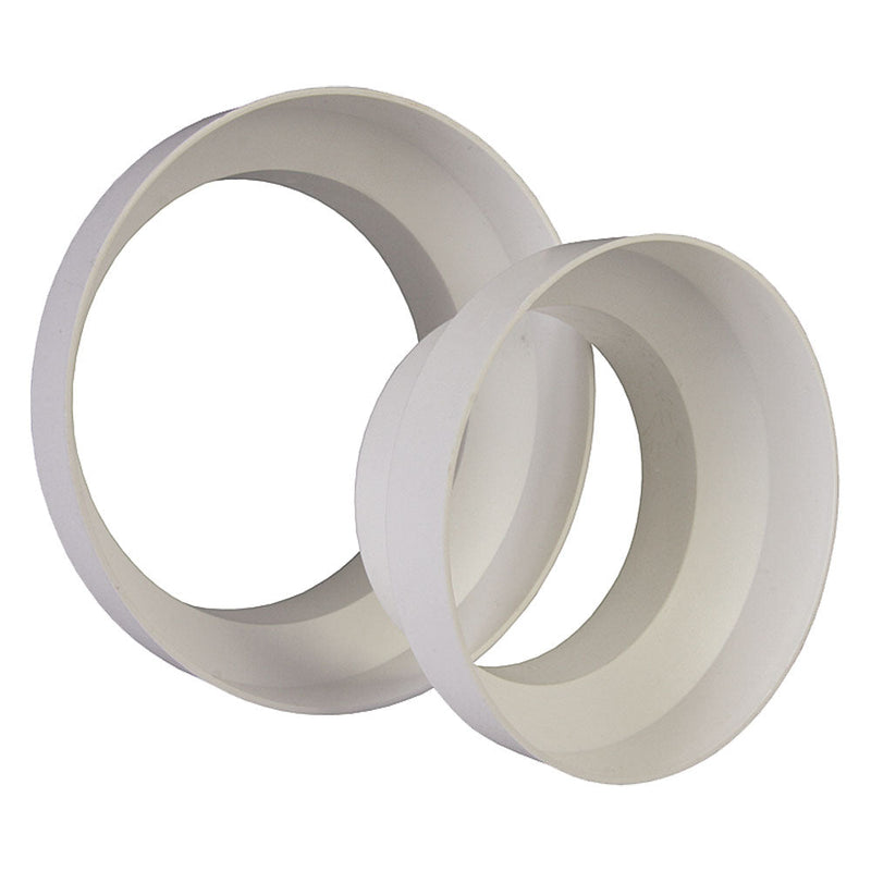 Round Ducting Adaptor - 150 to 125mm - White