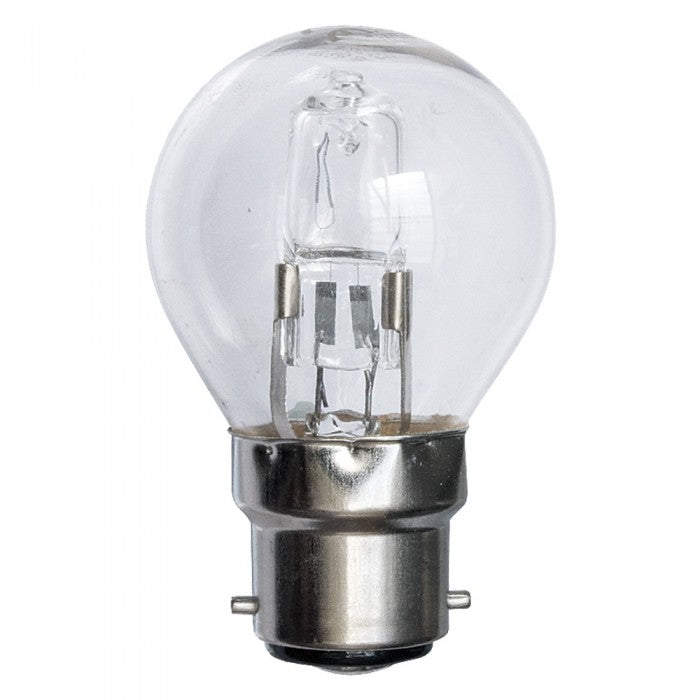 42W CLEAR SBC HALOGEN BALL