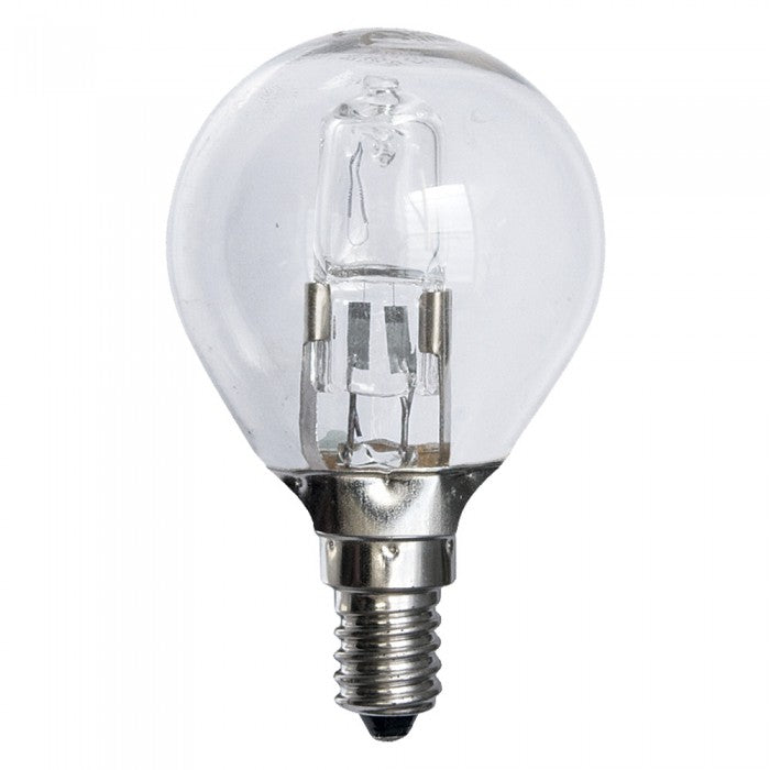 42 Watt SES Dimmable Halogen Golf Ball Lamp - Clear