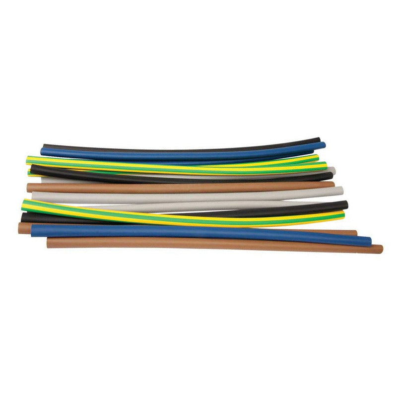 Heatshrink Pack 15 x 250mm with Coloured Identification