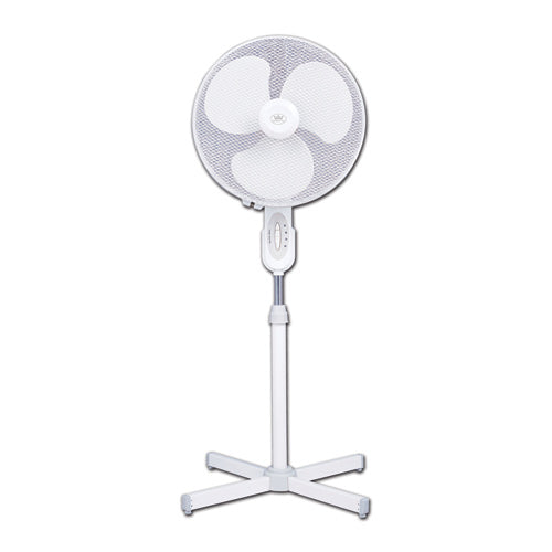 16 Inch Adjustable Height 3 Speed Oscillating Pedestal Fan