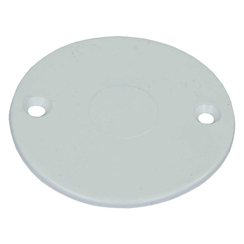 PVC Conduit Box Lid 20mm - White