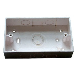 2 Gang 32mm PVC Surface Box