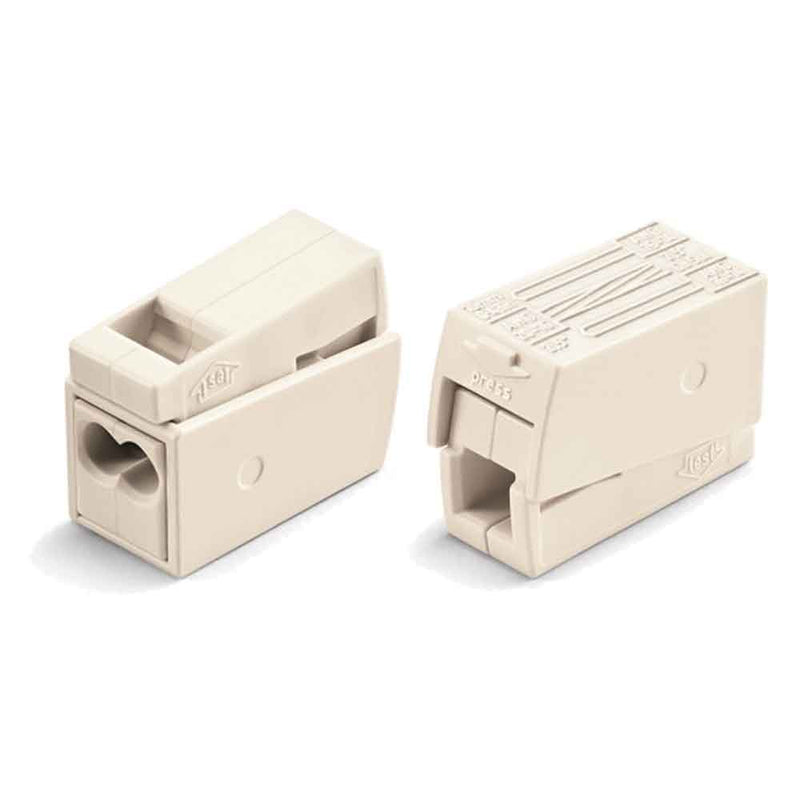 Wago 224 Series 05mm - 25mm 3 Pole Loop-in Lighting Connector