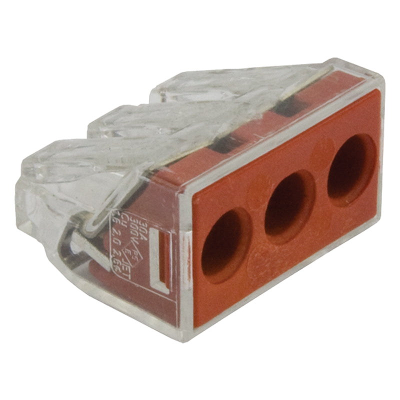 6 0Mm 3P Push Wire Connector