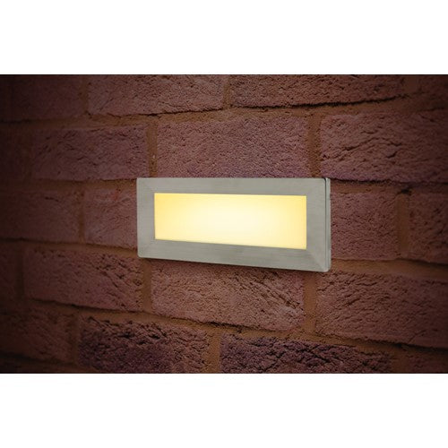 OUTDOOR RECESSED WALL LIGHT BRICK IP65 180LM 3.8W 3000K