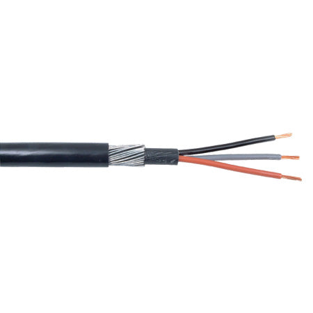 1.5mm 6943X 18 Amp 3 Core Armoured Cable - 25 Metre Length