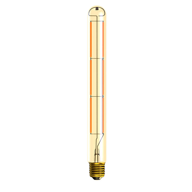 7W LED Filament Tubular - Amber - ES 2000k