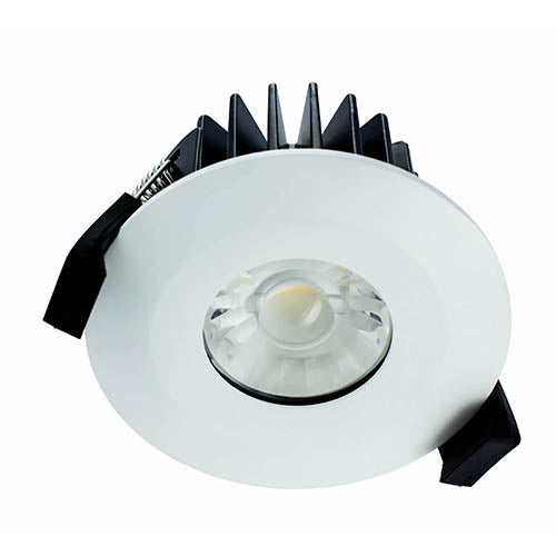 Fire Rated Low- Profile 6W Dimmable LED Downlight 4000K - IP65
