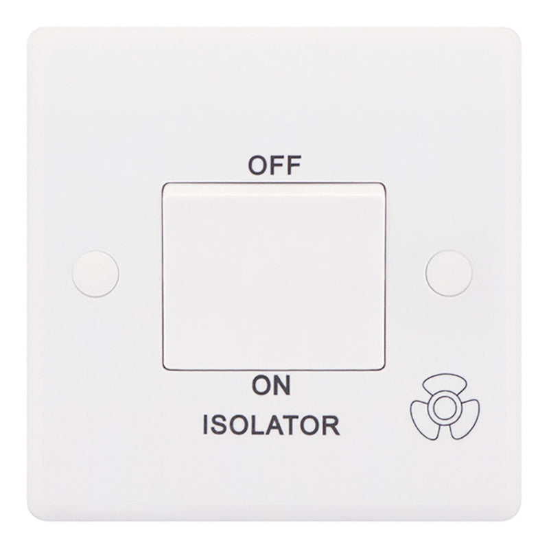 10 Amp 3 Pole Fan Isolator Switch – 1 Gang – X-Rated