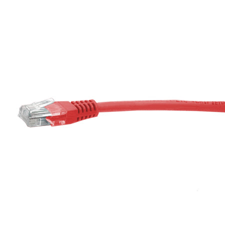 0.5M CAT6 RJ45 Patch Cable - Red 