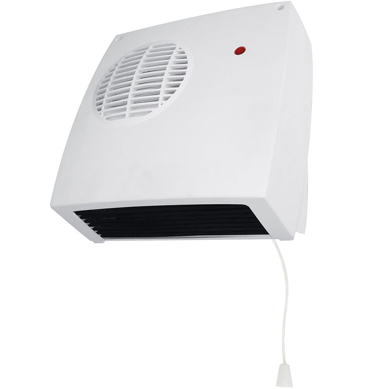 2kw Wall Mount Pullcord Electric Bathroom Fan Heater
