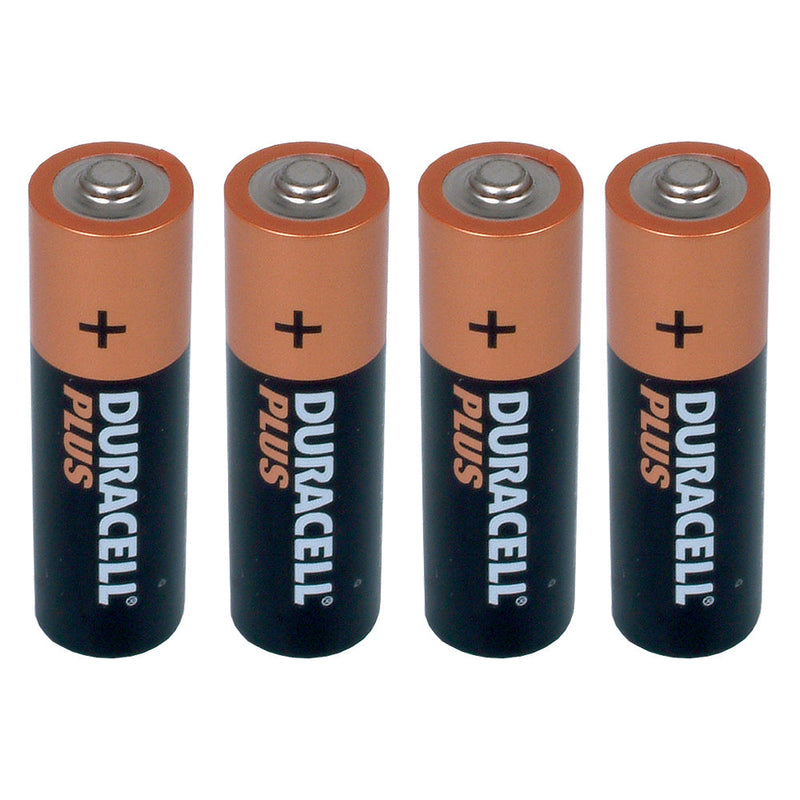 Duracell Alkaline Batteries - AA Pack of 4