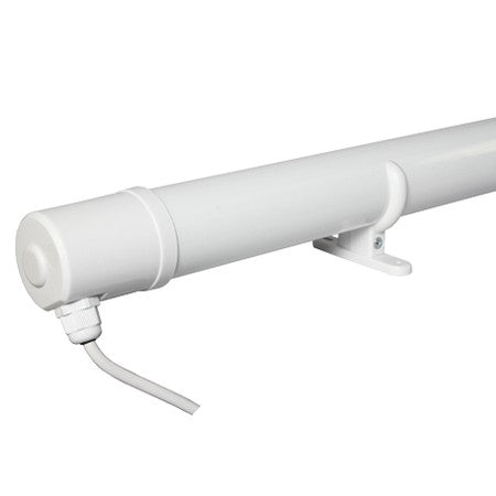 3ft 180W Tubular Heater with Wall Brackets White IP44