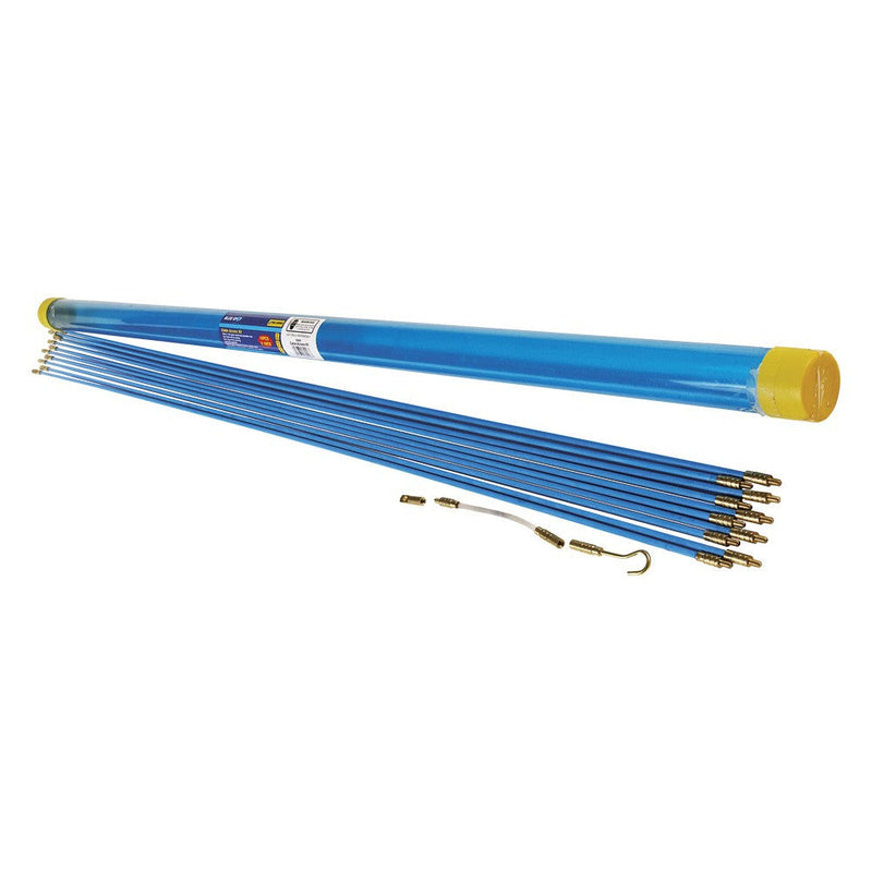 10 x 1M Cable Access Reinforced Polyester Rod Kit