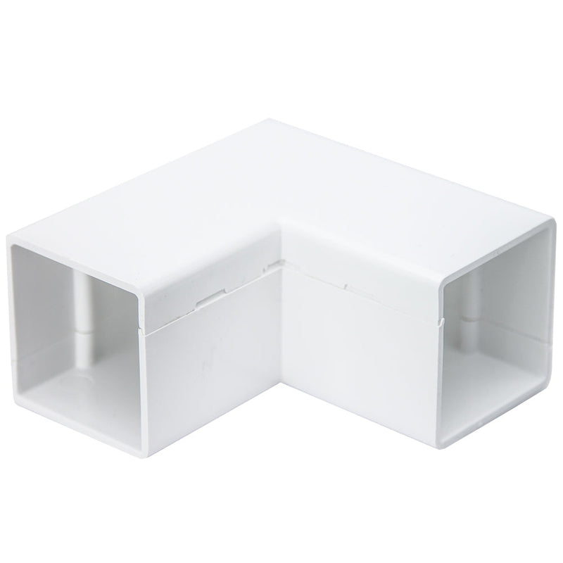 PVC Universal Cable Trunking Angle - 50mm x 50mm