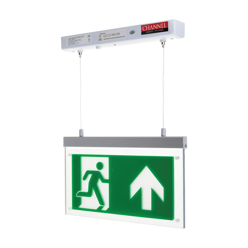 Razor 2W LED Maintained Hanging Exit Sign