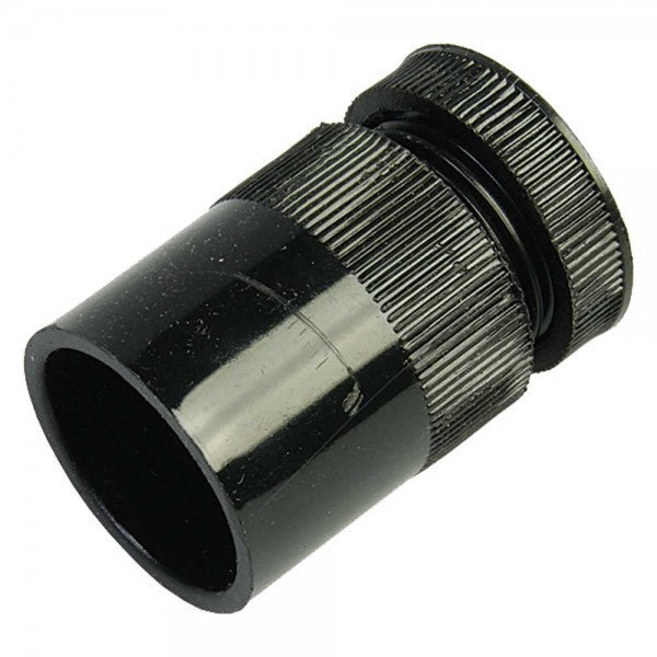 PVC Conduit Male Adaptor 25mm - Black