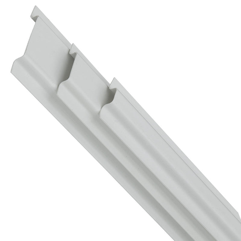 Channeling - 25mm x 2 Metre - White - PVC
