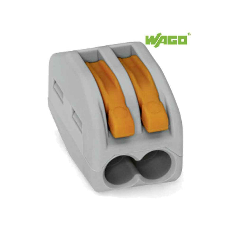 Wago 222 Series 10mm - 40mm 2 Pole Lever Cable Connector
